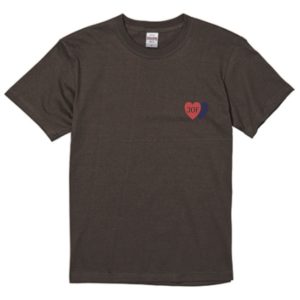 JOFピースハート刺繍Tシャツ